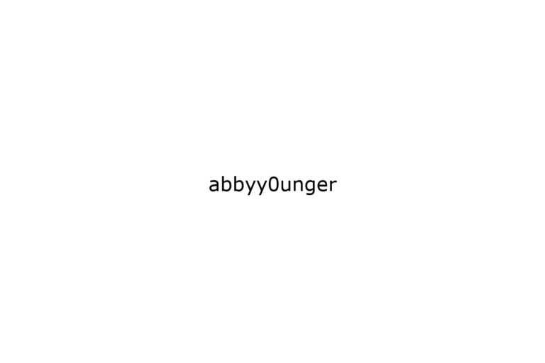 abbyy0unger