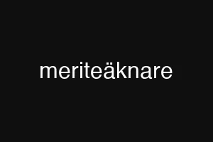 meriteäknare