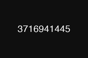 3716941445