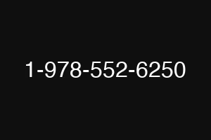 1-978-552-6250