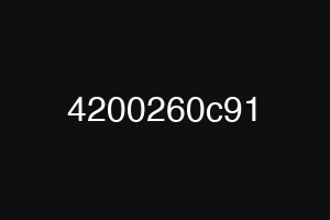 4200260c91