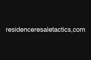residenceresaletactics,com